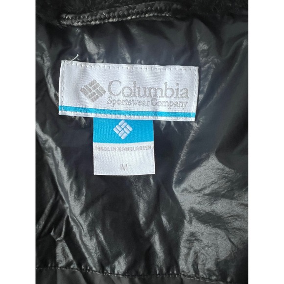 Columbia Women's Peak to Park Black Insulated‎ Hooded Winter Jacket Size M - Picture 8 of 11